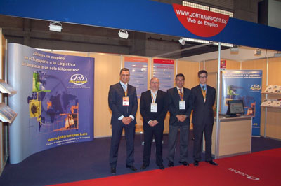 Jobtransport stand in the last edition of the SIL