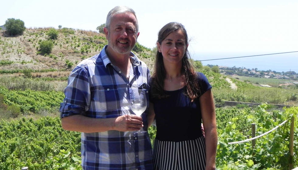 Josep Maria Pujol-Busquets Camps y Mireia Pujol-Busquets Guilln. Padre e hija dirigen el Celler de les Aus