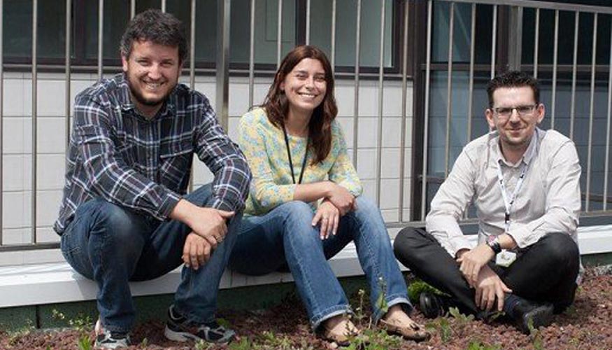 David Rey, Dbora Franco y Jos Antonio Gay, creadores de Monet Viticultura