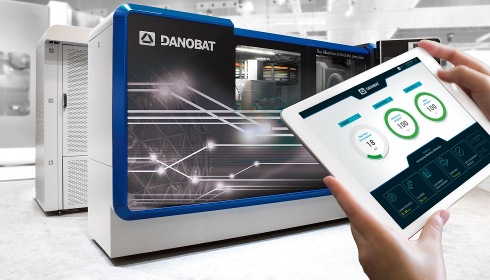 Danobat tiene como objetivo avanzar en la construccin de espacios de fabricacin inteligentes...