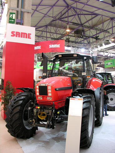 Stand de Same Deutz Fahr, en Fima 2008