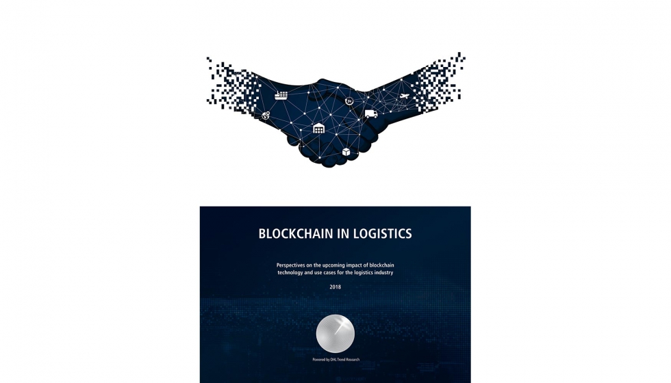 Portada del informe Blockchain in Logistics