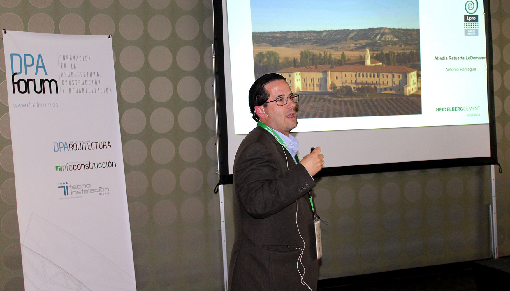 Jos Antonio Hurtado Hurtado, director de Innovacin, Prescripcin y Asistencia Tcnica de FYM-HeidelbergCement Group