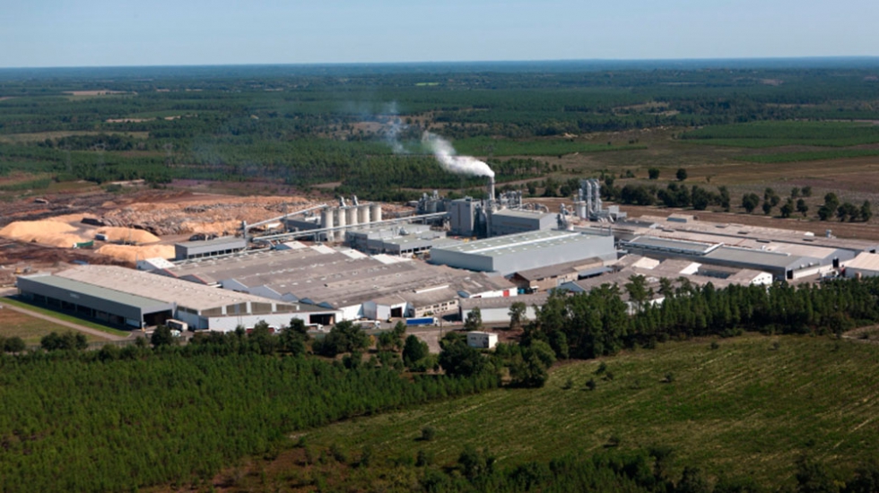 Vista area de la planta de Rion-des-Landes