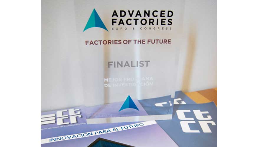 El CTCR fue finalista al Mejor proyecto de investigacin para la industria en el marco de los Factories of the Future Awards 2018...