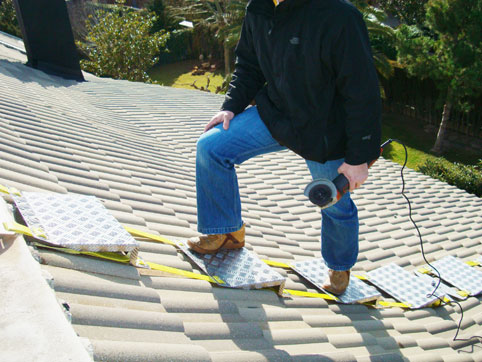 La escalera flexible Tejaflex est diseada para su uso en tejados