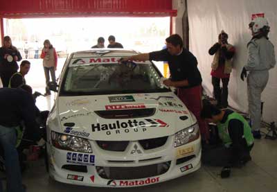 Coche patrocinado por Umesa