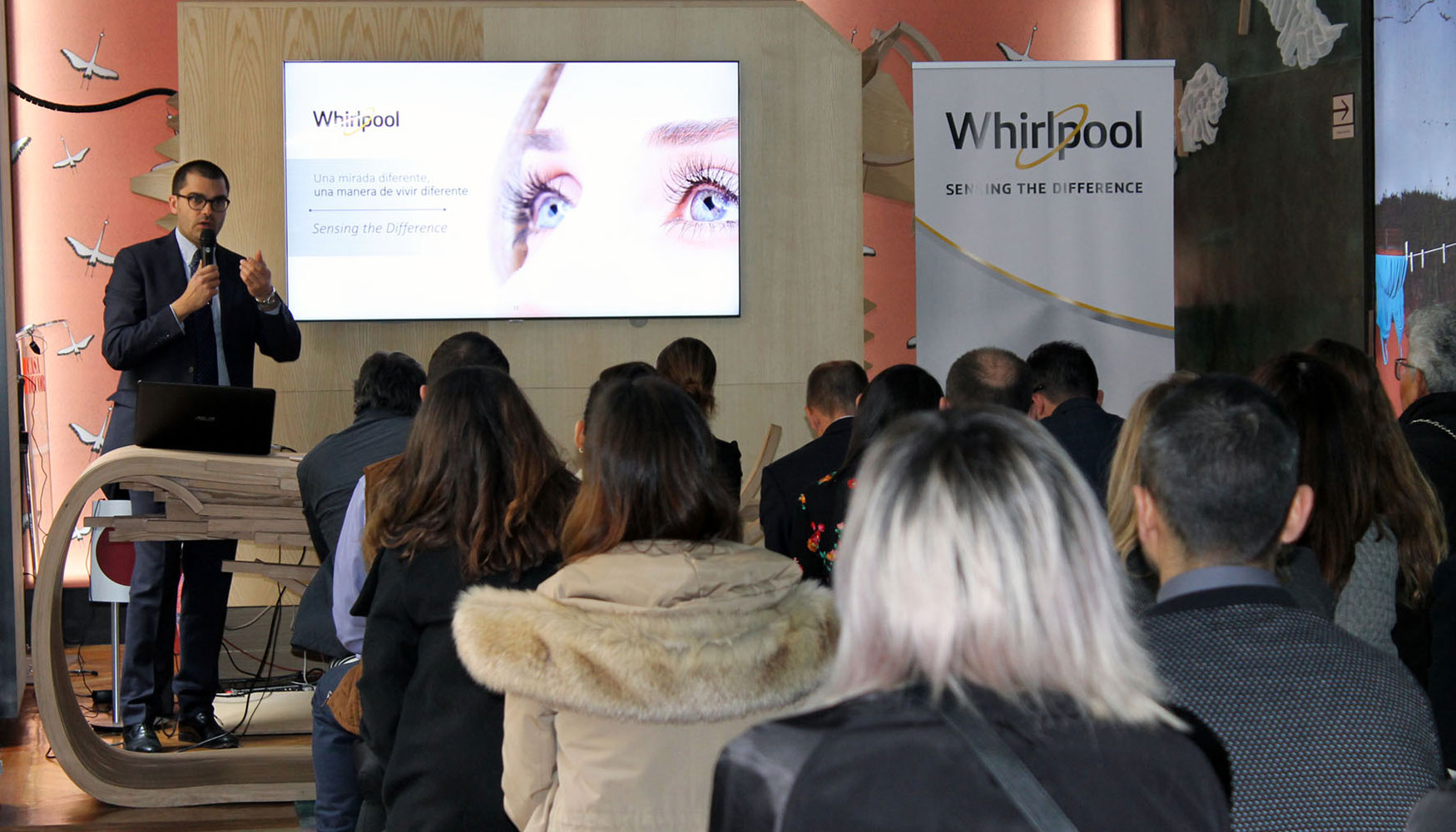 Un momento del evento organizado por Whirlpool en Casa Decor