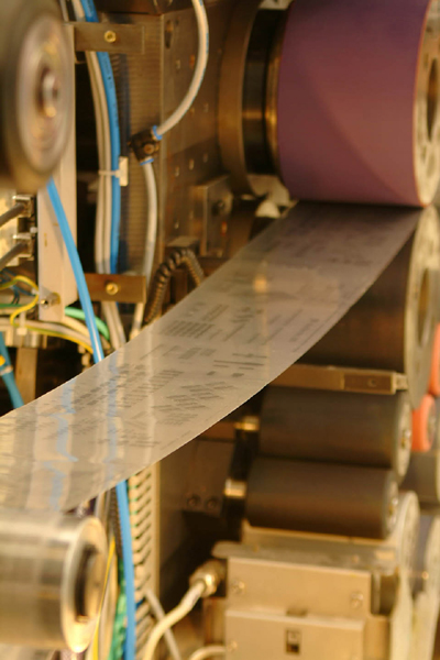 La electrnica entra en el mundo del envase y el embalaje: transistores impresos robustos y econmicos...