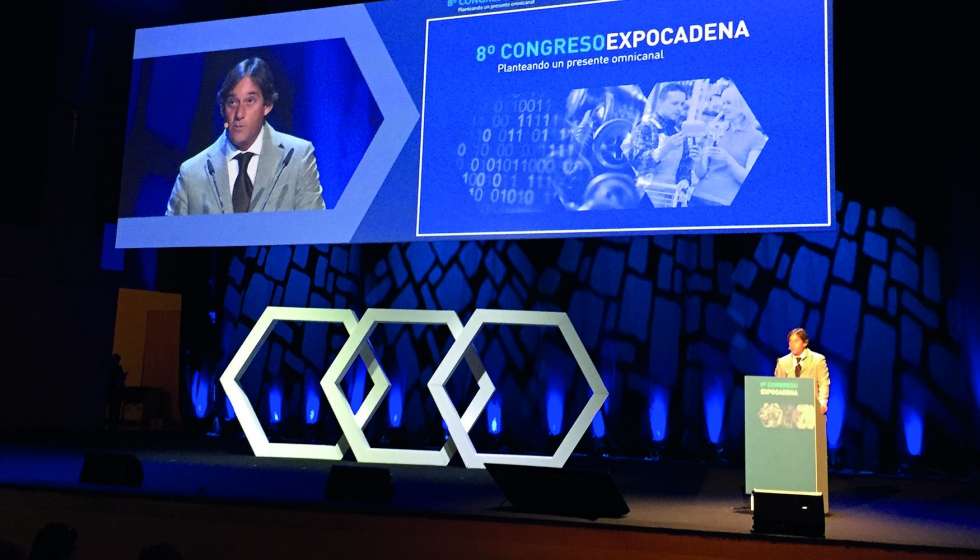 Alejandro Ehlis, director general de Ehlis, en su presentacin en el 8Congreso ExpoCadena