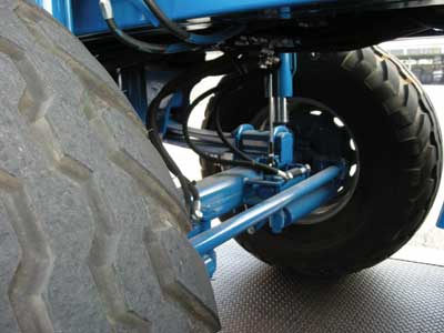 The new axes of the firm are designed for agricultural machinery