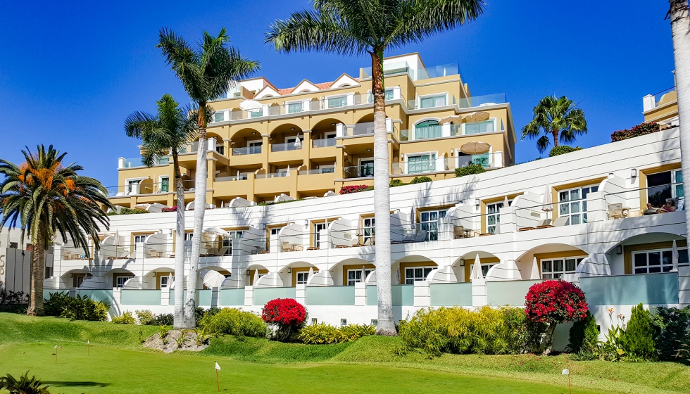 Vista del Hotel Jardines de Nivaria, en Tenerife, tras su reforma integral