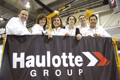 Imagen del equipo de Haulotte en Mexico