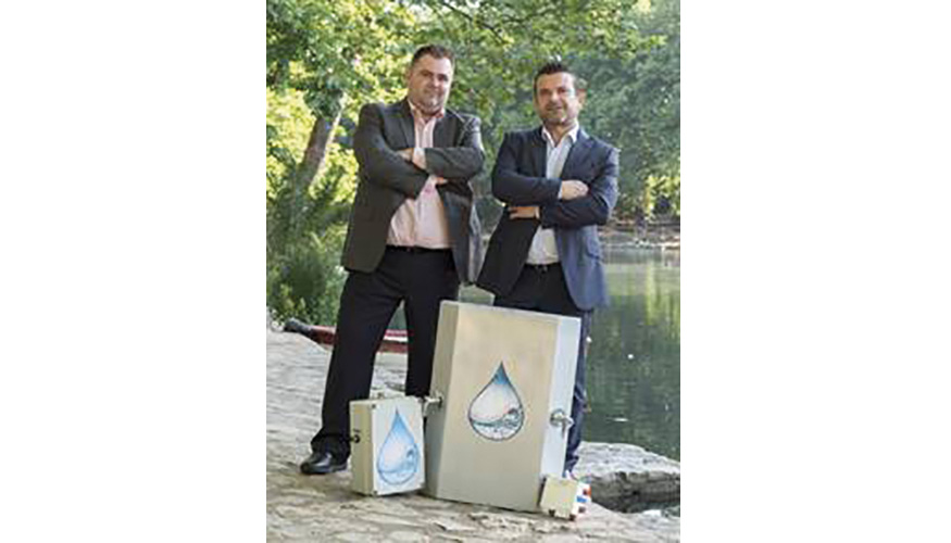 Rafael Rodrigo y Francisco Pelegero, creadores de Smartwater
