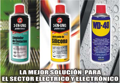 WD-40 presenta una serie de productos para resolver los problemas de  limpieza en el sector eléctrico y electrónico - Ferretería