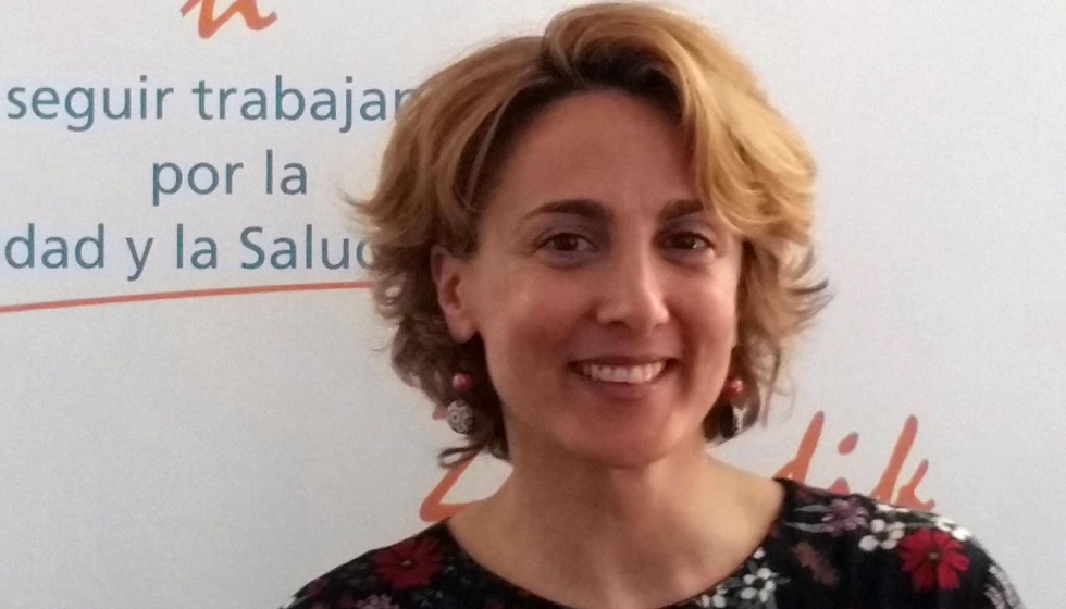 Yolanda Ugalde, tcnica en prevencin de riesgos laborales y experta en Empresa Saludable de IMQ Prevencin