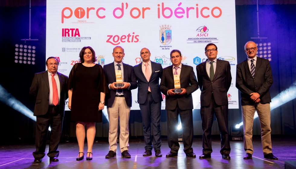 Entrega de galardones en la ltima edicin de los premios Porc dOr Ibrico