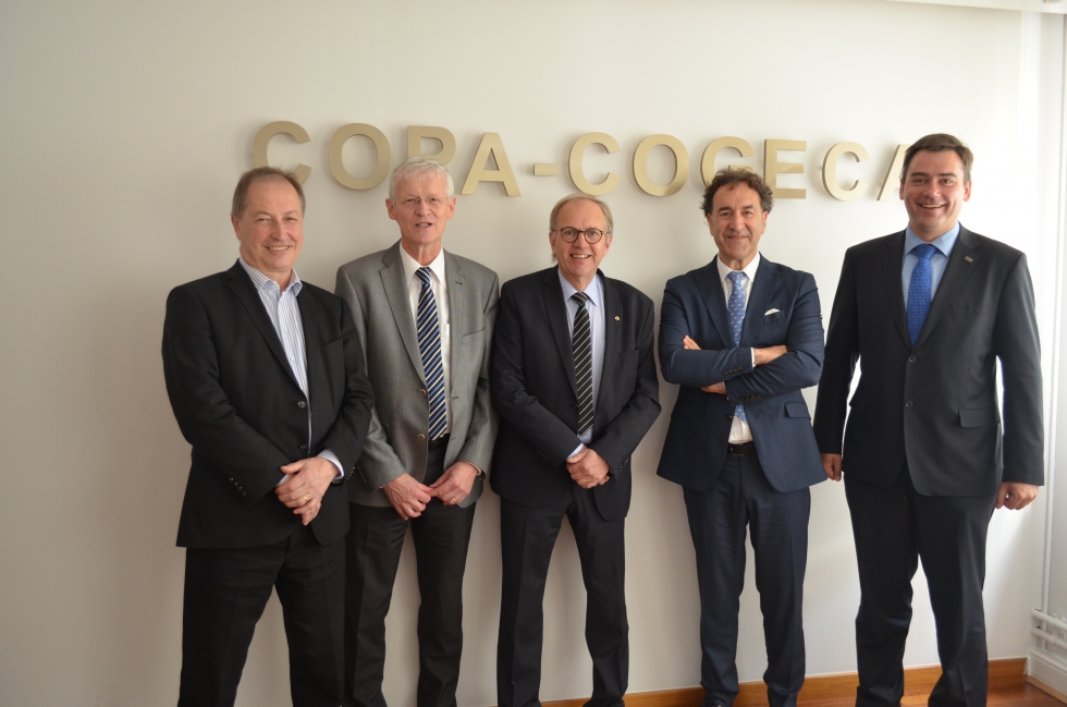 Los representantes de Copa-Cogeca son la voz de los agricultores y sus cooperativas en la UE