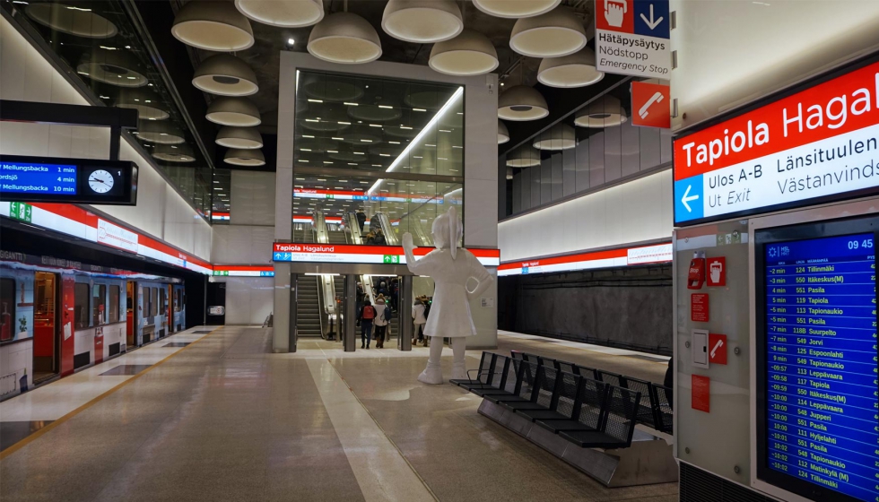Bosch equipa el metro de Helsinki con sistemas de megafona y evacuacin por voz