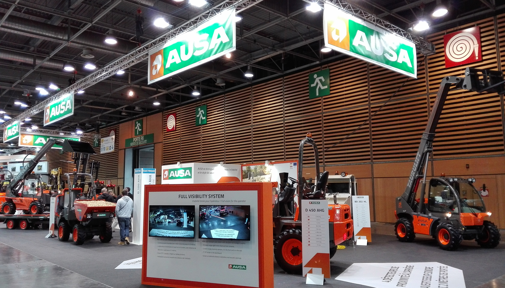 Stand de Ausa en Intermat 2018