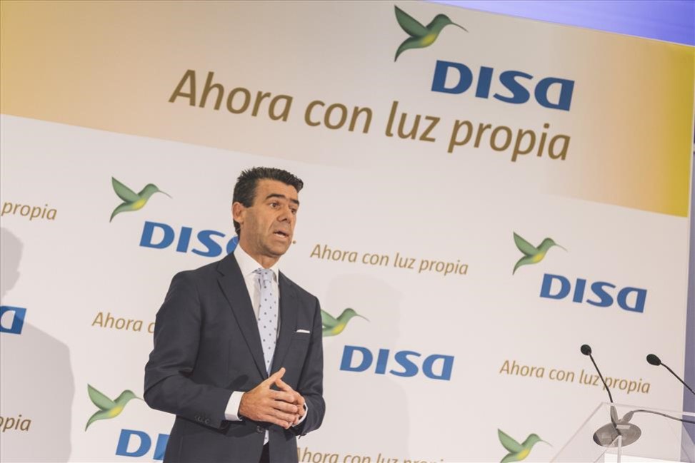 El consejero delegado de DISA Renovables y Energa Elctrica, Santiago Rull, durante una de sus intervenciones