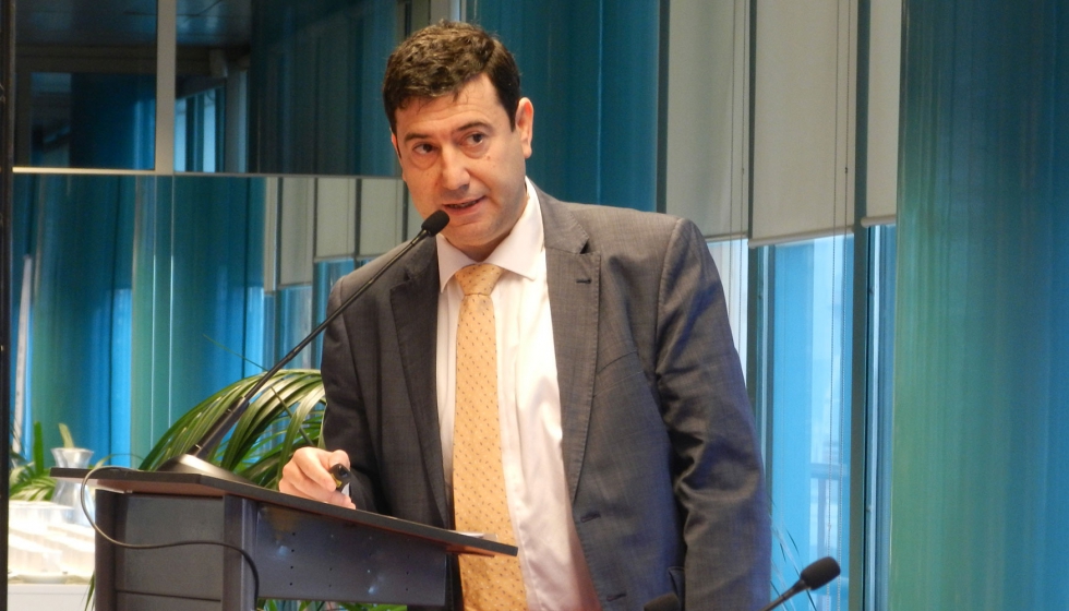 Pablo Martn, director de Asefave, durante su ponencia