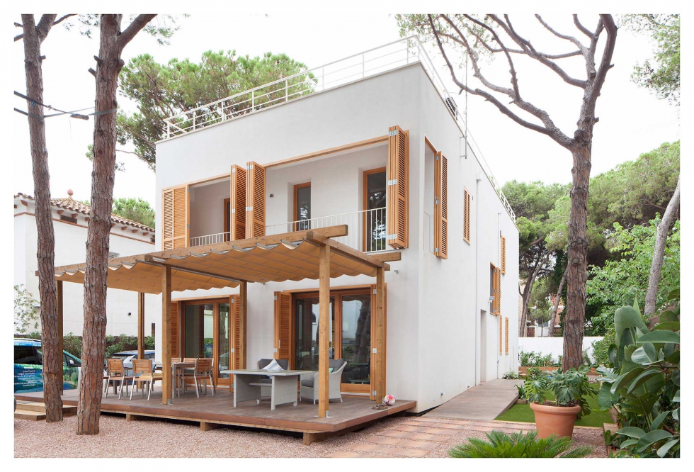 Vivienda Passivhaus construida en Castelldefels por House Habitat