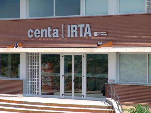 Fachada del centro Irta Centa, en Monells (Girona)