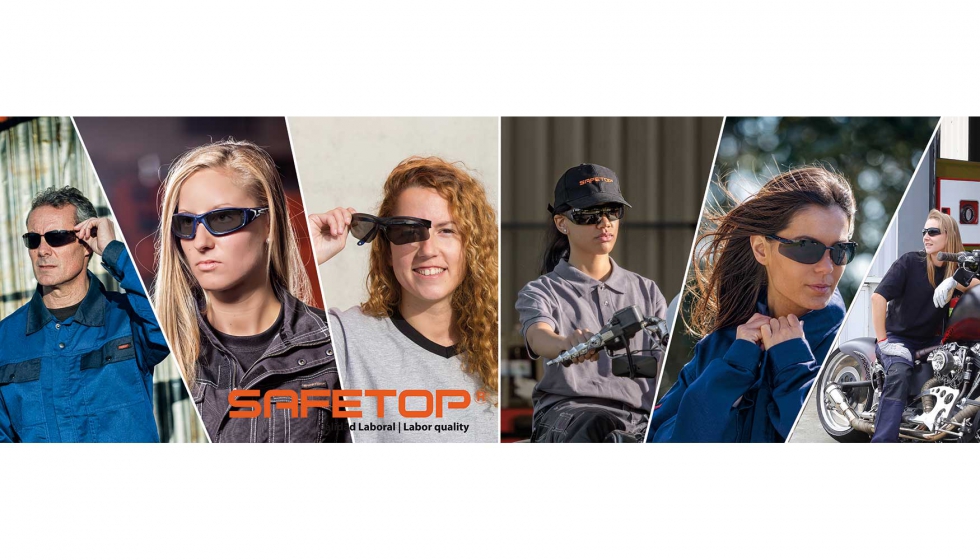 Safetop ofrece gafas confortables, ligeras y polivalentes, que funcionen bajo cualquier condicin atmosfrica