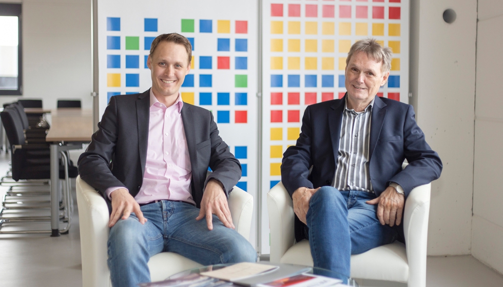Los dos directores ejecutivos Marcus (izquierda) y Harald Unterleider