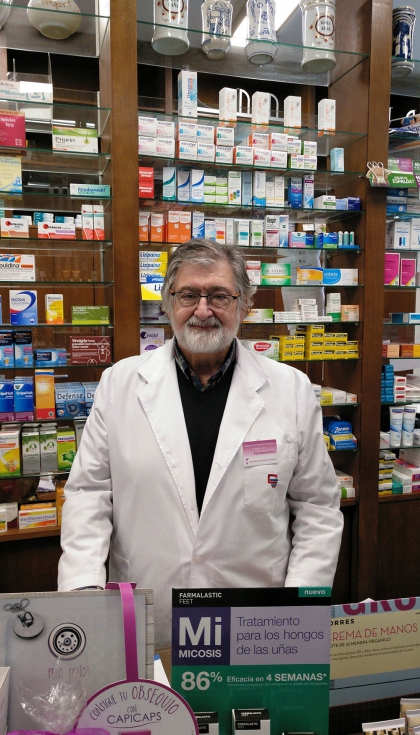 Nicanor Floro Andrs Rodrguez, farmacutico comunitario ejerciente en Vigo y doctor en Farmacia