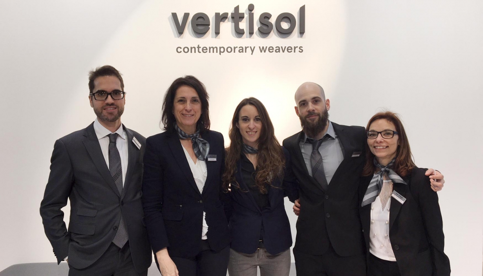 El equipo de Vertisol, en Stuttgart