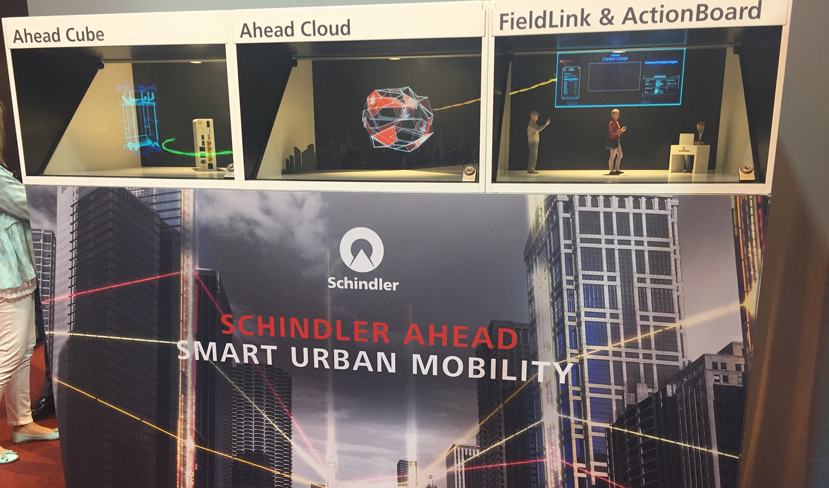 Schindler Ahead ofrece informacin detallada en tiempo real a travs de ActionBoard