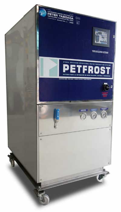 Petfrost does not use any chemical or alters the physical quality of the perishable product