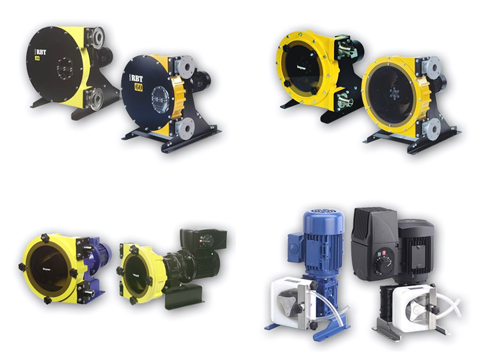 Modelos de bombas perist�lticas Boyser