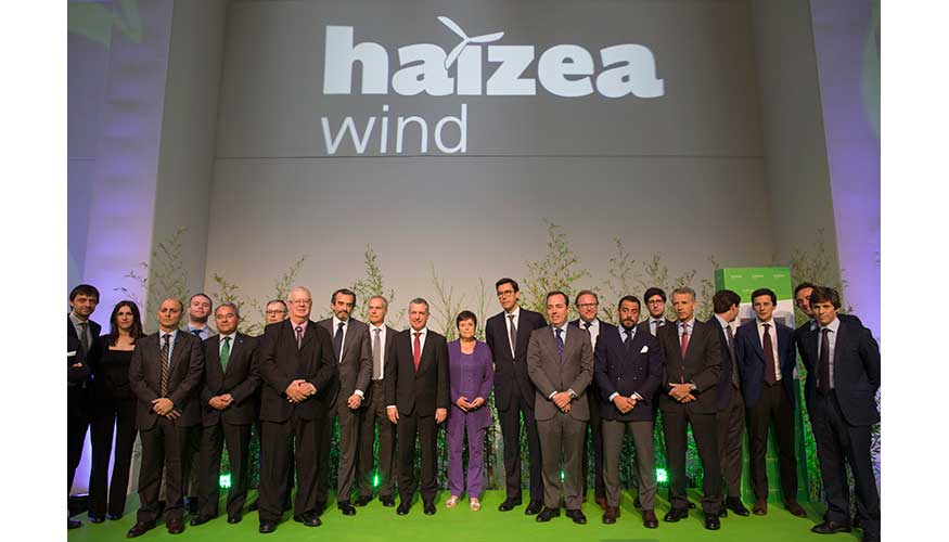 El Lehendakari, con representantes de Haizea Wind
