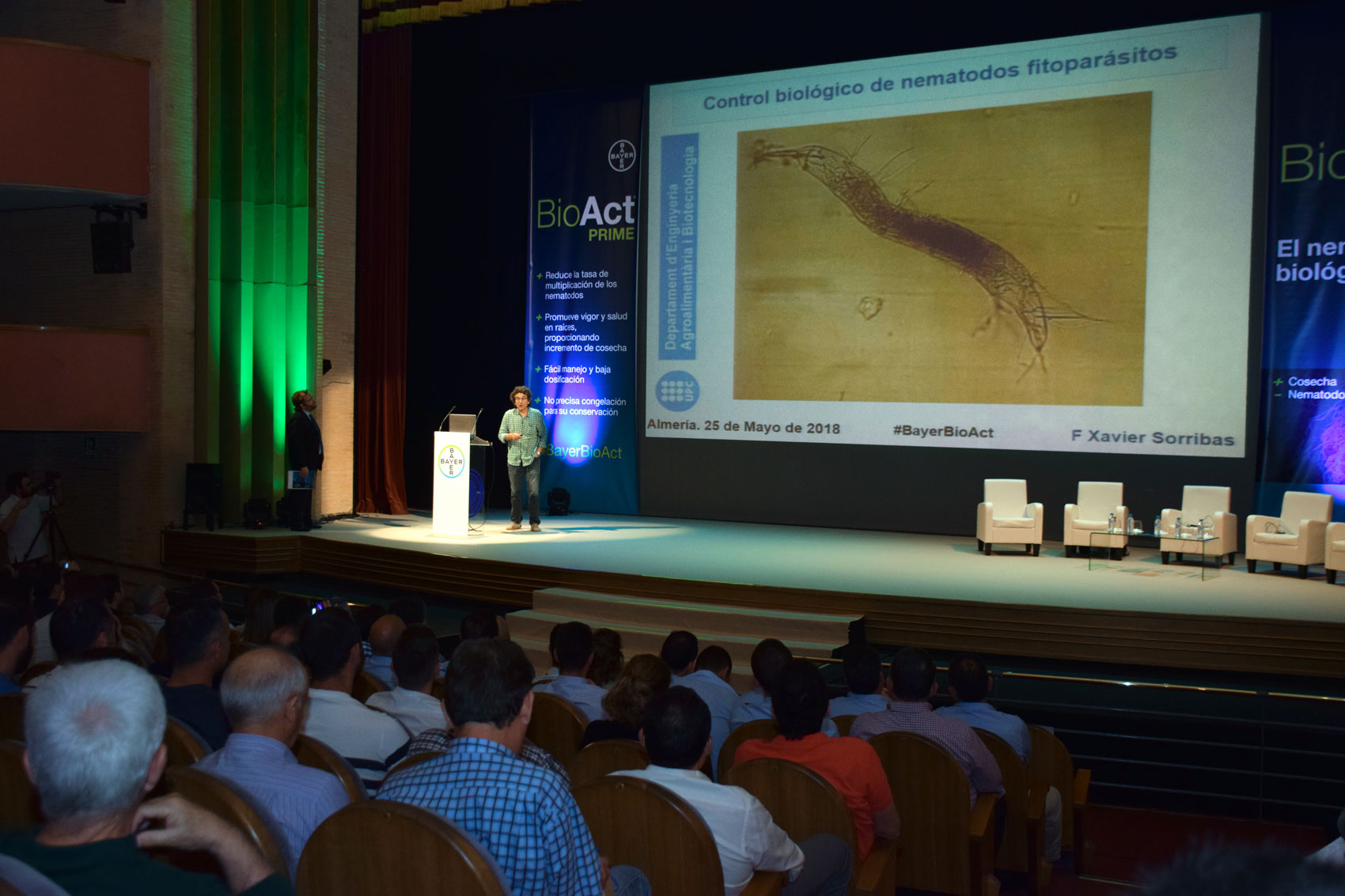 Intervencin de Xavier Sorribas, investigador de la Universidad Politcnica de Catalua