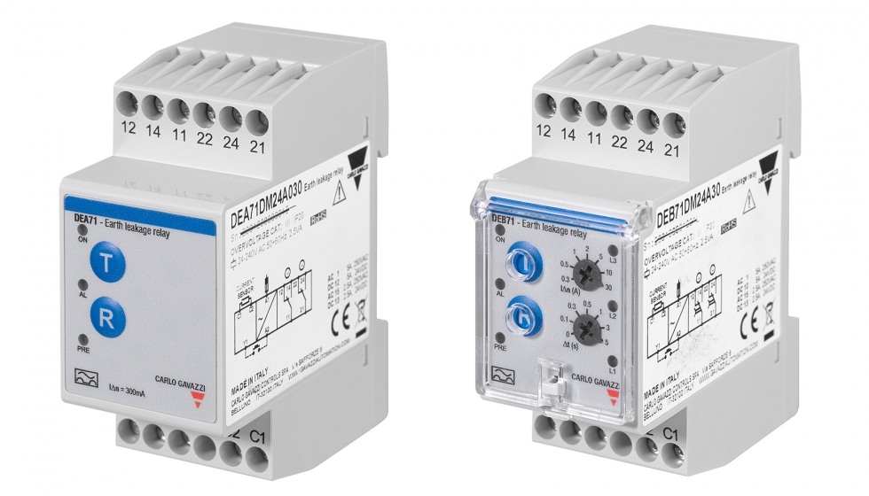 Soluciones de monitorizacin en circuitos elctricos y cargas, proporcionando mayor proteccin contra electrocucin o incendio...