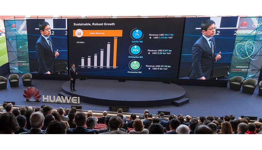 El consejero delegado de Huawei Espaa, Tony Jin Yong, remarc que en Huawei estamos centrados en llevar la transformacin digital a cada persona...