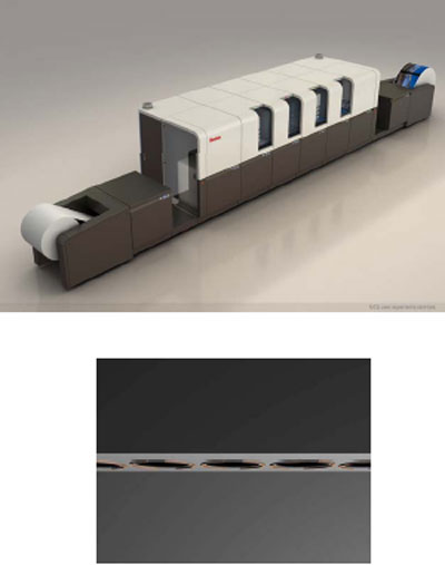 El sistema de impresin de concepto Kodak Stream se presenta pblicamente por primera vez en Drupa 2008