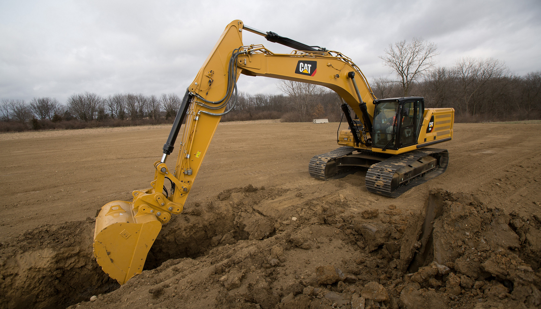 Caterpillar presenta sus nuevas excavadoras para la clase de 36