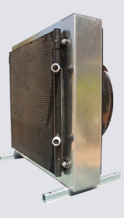 Los intercambiadores Urmojator MCVAH estn fabricados en aluminio anodizado recubiertos con una capa extra de epoxi