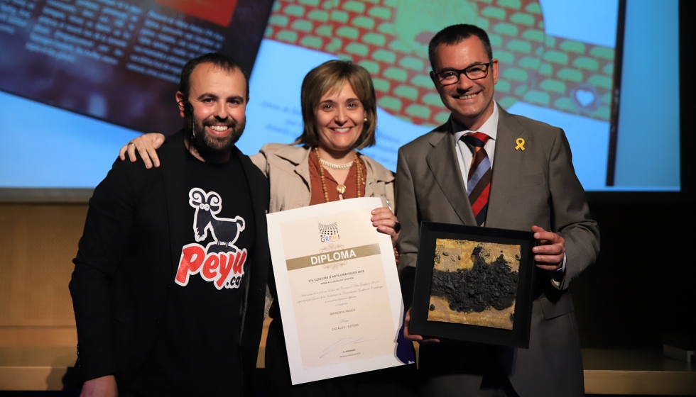 Impremta Pags recoge el Premio Catlogo / Estuche