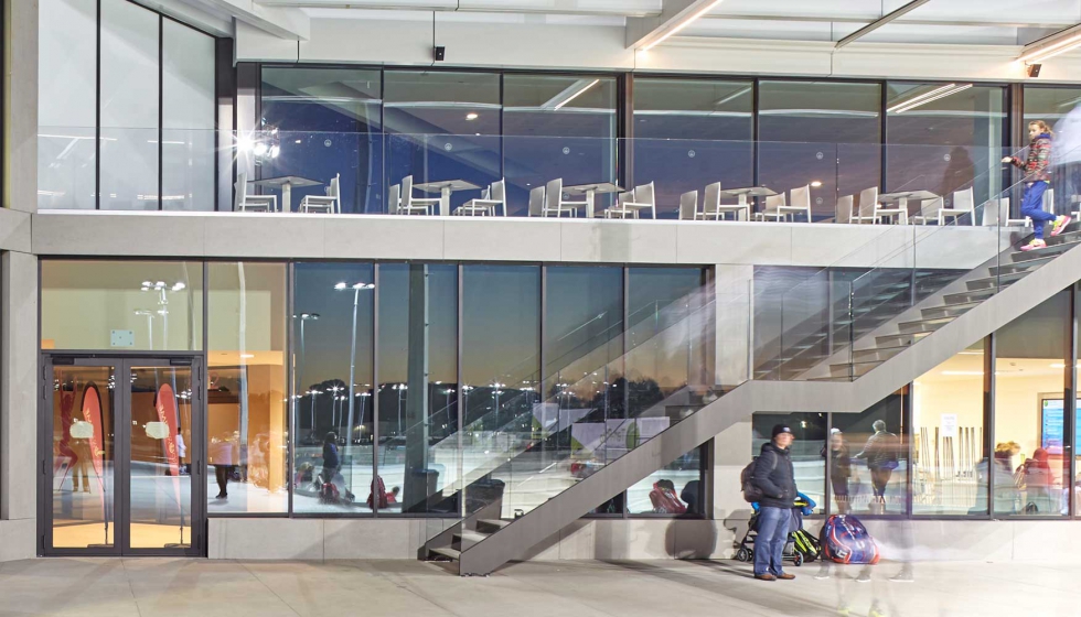 La Rafa Nadal Academy cuenta con ms de 6.500 m de sistemas de aluminio para la arquitectura de Cortizo