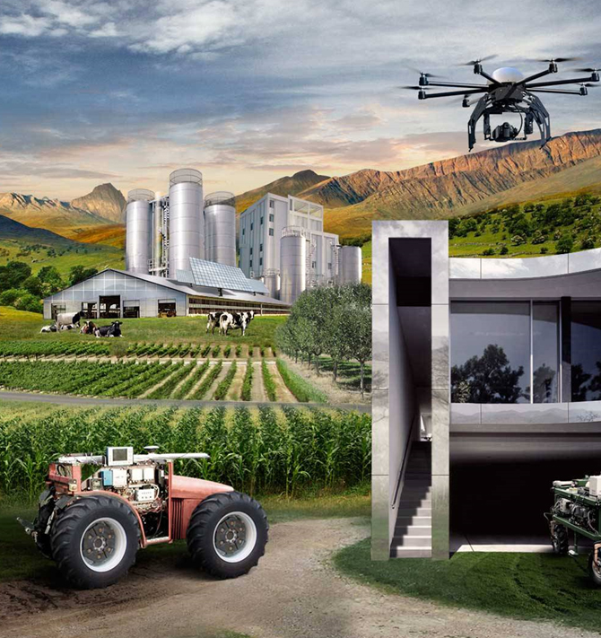 'Future Farm' es una parcela para mostrar las soluciones SmartAgro que ofrecen las empresas que colaboran con el Mster