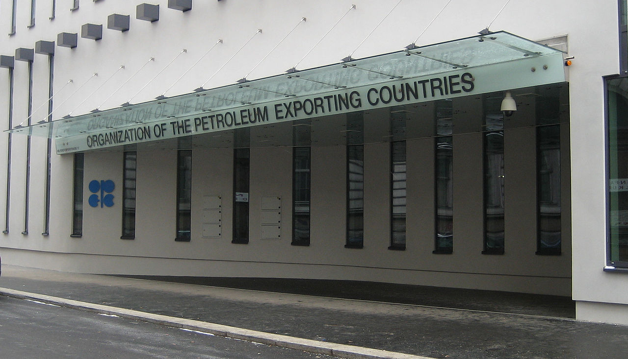 Fachada de la sede central de la Organizacin de Pases Exportadores de Petrleo, Opep, que se encuentra en la capital austriaca...