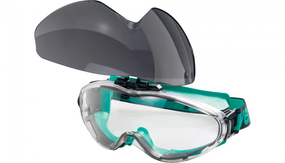 Gafas protectoras integrales Uvex Ultrasonic Flip-Up tono 5