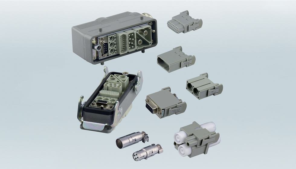 Conectores modulares HMN de TE Connectivity