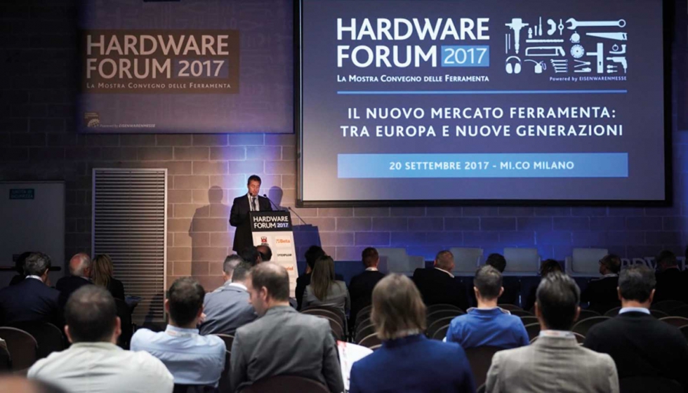 El Hardware Forum ofrece un programa de conferencias para conocer a fondo el mercado italiano de la ferretera