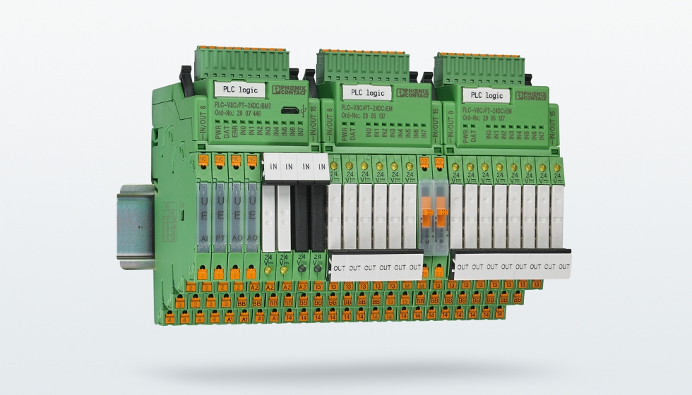 PLC Logic: para el control modular, flexible y compacto de hasta 48 seales de E/S